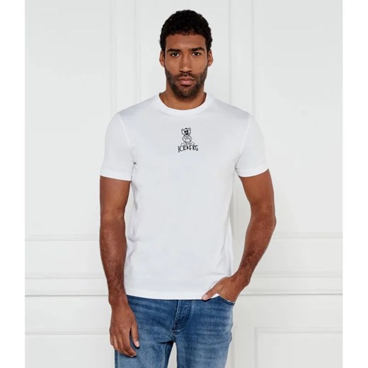 Iceberg T-shirt | Regular Fit ze sklepu Gomez Fashion Store w kategorii T-shirty męskie - zdjęcie 185015758