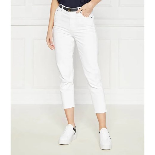 Calvin Klein Spodnie cygaretki INFINITE ze sklepu Gomez Fashion Store w kategorii Spodnie damskie - zdjęcie 185015837