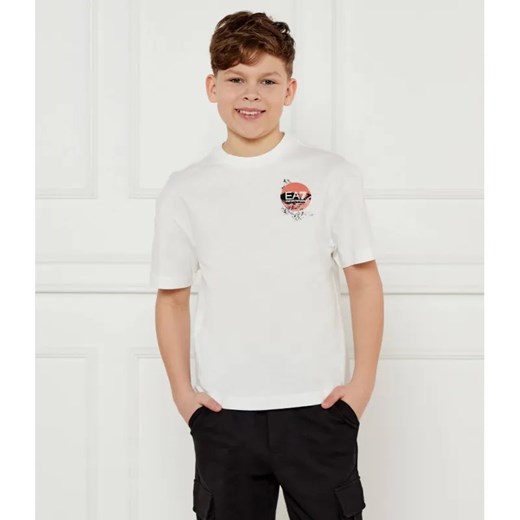 EA7 T-shirt | Modern fit ze sklepu Gomez Fashion Store w kategorii T-shirty chłopięce - zdjęcie 185015866