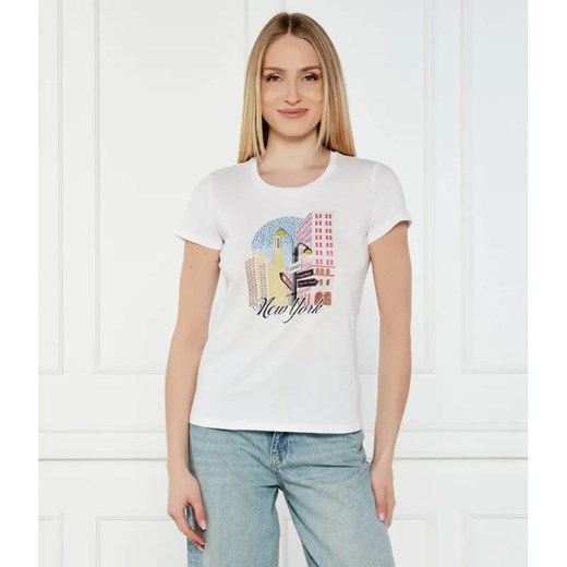Liu Jo T-shirt | Regular Fit ze sklepu Gomez Fashion Store w kategorii Bluzki damskie - zdjęcie 185015876
