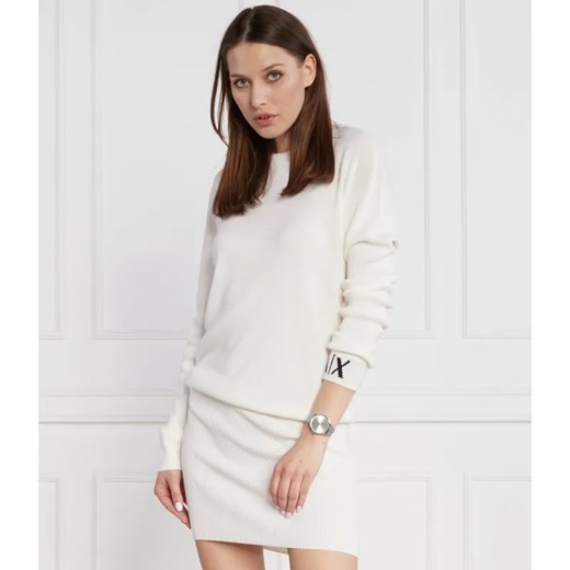 Armani Exchange Sukienka Vestito | z dodatkiem wełny ze sklepu Gomez Fashion Store w kategorii Sukienki - zdjęcie 185015879