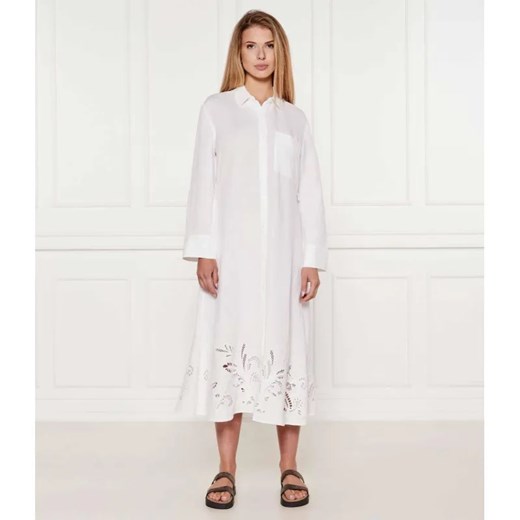 Tommy Hilfiger Lniana sukienka z paskiem ze sklepu Gomez Fashion Store w kategorii Sukienki - zdjęcie 185015905
