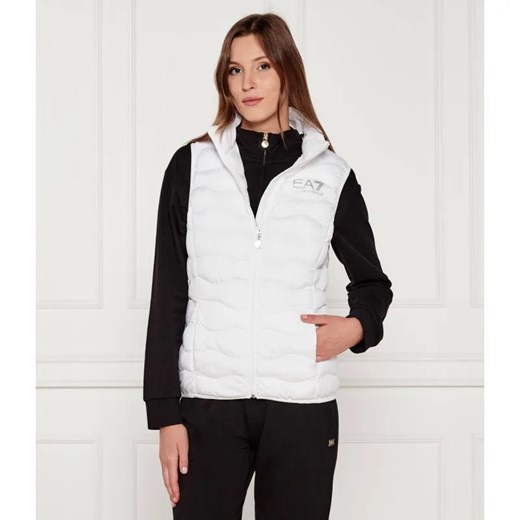 EA7 Bezrękawnik | Regular Fit ze sklepu Gomez Fashion Store w kategorii Kamizelki damskie - zdjęcie 185015975