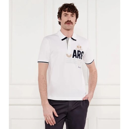 La Martina Polo | Regular Fit | stretch pique ze sklepu Gomez Fashion Store w kategorii T-shirty męskie - zdjęcie 185016029