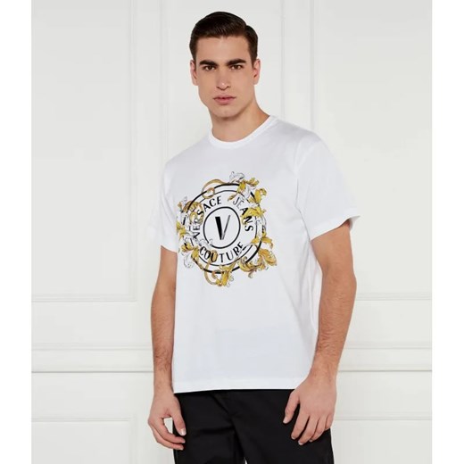 Versace Jeans Couture T-shirt | Regular Fit ze sklepu Gomez Fashion Store w kategorii T-shirty męskie - zdjęcie 185016068