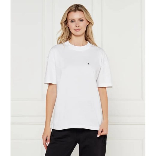Calvin Klein Jeans T-shirt | Loose fit ze sklepu Gomez Fashion Store w kategorii Bluzki damskie - zdjęcie 185016086