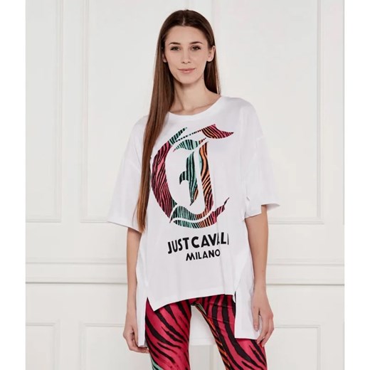 Just Cavalli T-shirt | Relaxed fit Just Cavalli XS okazyjna cena Gomez Fashion Store