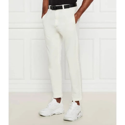 HUGO Spodnie chino David251D | Slim Fit ze sklepu Gomez Fashion Store w kategorii Spodnie męskie - zdjęcie 185016109