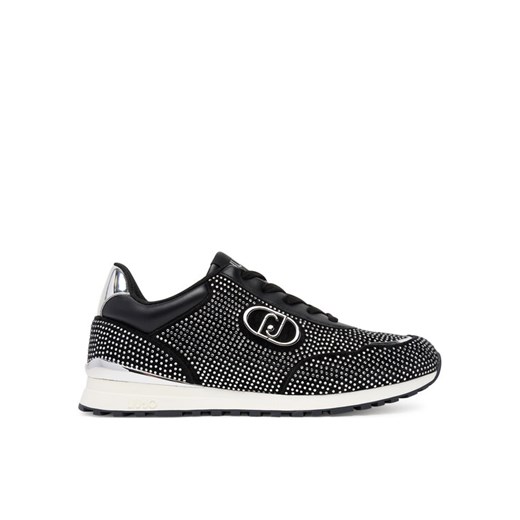 Sneakersy Liu Jo Low 01 BF5013 TX365 Czarny ze sklepu eobuwie.pl w kategorii Buty sportowe damskie - zdjęcie 185016316