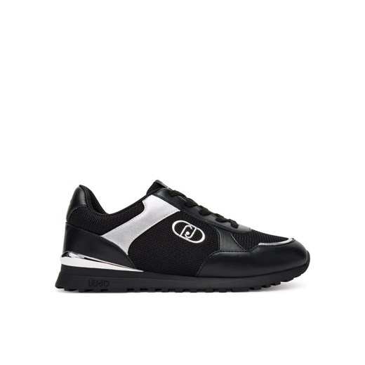 Sneakersy Liu Jo Low 01 BF5013 PX685 Czarny ze sklepu eobuwie.pl w kategorii Buty sportowe damskie - zdjęcie 185016327