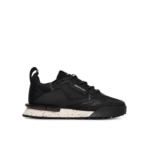 Sneakersy REPLAY GMS1P.000.C0066L Czarny ze sklepu eobuwie.pl w kategorii Buty sportowe męskie - zdjęcie 185016339
