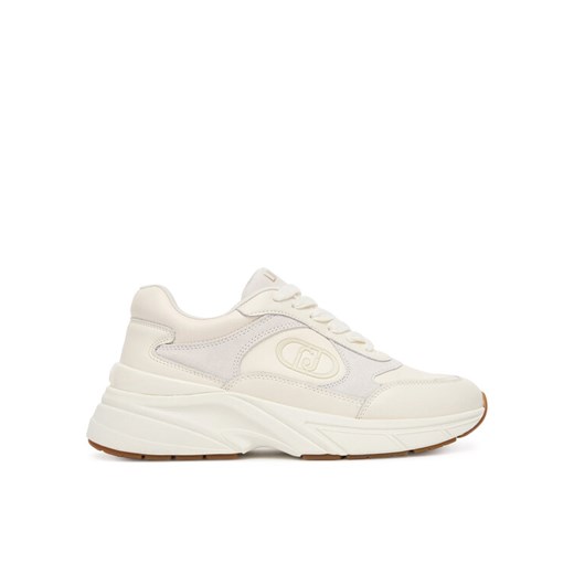 Sneakersy Liu Jo LJ01 BF5017 P0304 Écru ze sklepu eobuwie.pl w kategorii Buty sportowe damskie - zdjęcie 185016358