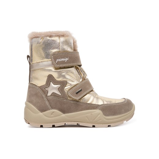 Śniegowce Primigi GORE-TEX 8881511 D Brązowy ze sklepu eobuwie.pl w kategorii Buty zimowe dziecięce - zdjęcie 185016436
