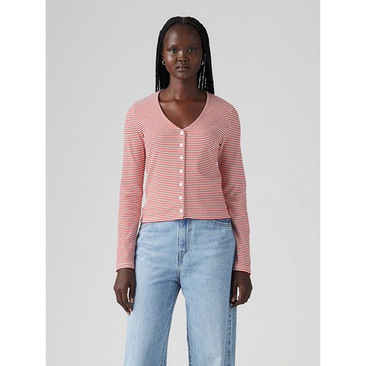 Levi&apos;s Koszulka w kolorze biało-czerwonym S wyprzedaż Limango Polska