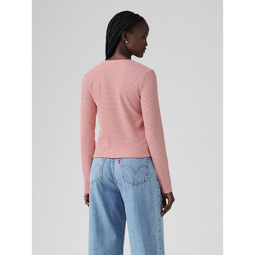 Levi&apos;s Koszulka w kolorze biało-czerwonym S okazyjna cena Limango Polska