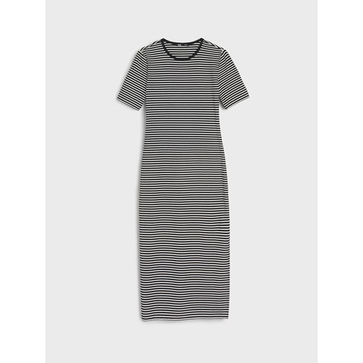 Sinsay - Sukienka w paski - wielobarwny Sinsay M Sinsay