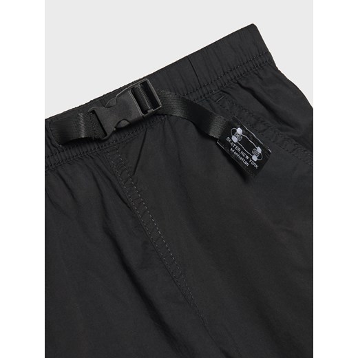 Sinsay - Jeansy z kieszeniami na kolanach - czarny Sinsay 122 (6-7 l) Sinsay