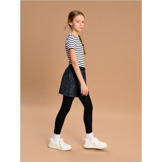 Sinsay - Legginsy - czarny Sinsay 164 (13-14 l) Sinsay