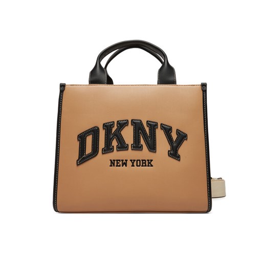 Torebka DKNY R52AZR57 Brązowy ze sklepu eobuwie.pl w kategorii Kuferki - zdjęcie 185021049