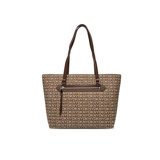 Torebka DKNY R42AYE20 Brązowy ze sklepu eobuwie.pl w kategorii Torby Shopper bag - zdjęcie 185021157