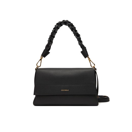 Coccinelle Torba BOHEME GRANA DOUBLE Czarny ze sklepu MODIVO w kategorii Torebki damskie - zdjęcie 185022469