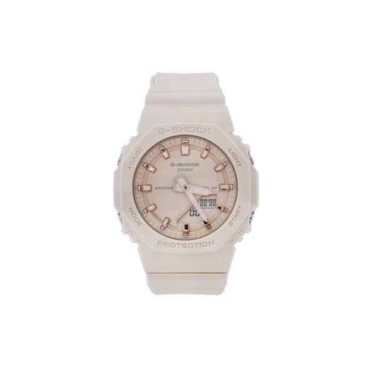G-Shock Zegarek GMA-P2100M-4AER Beżowy ze sklepu MODIVO w kategorii Zegarki - zdjęcie 185022475