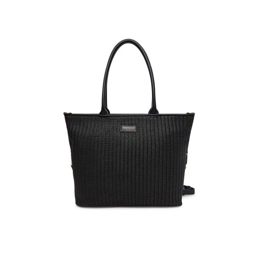 TWINSET Torebka 251TB7382 Czarny ze sklepu MODIVO w kategorii Torby Shopper bag - zdjęcie 185022867