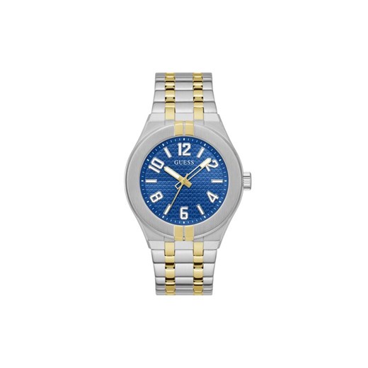 Guess Zegarek Escape GW0661G1 Srebrny ze sklepu MODIVO w kategorii Zegarki - zdjęcie 185022895
