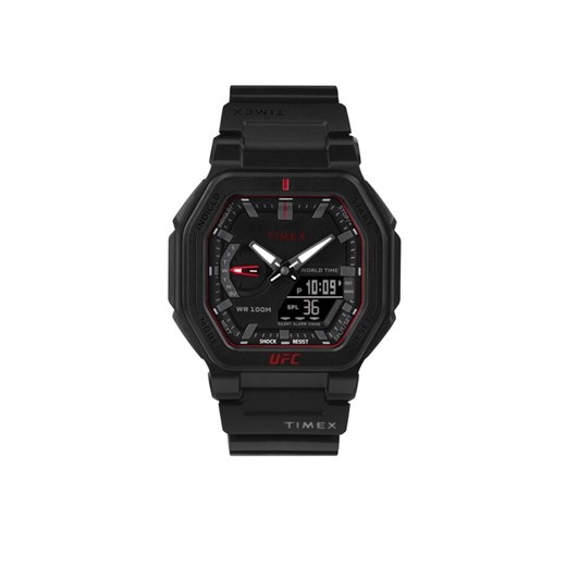 Timex Zegarek UFC Colossus TW2V55200 Czarny ze sklepu MODIVO w kategorii Zegarki - zdjęcie 185022937