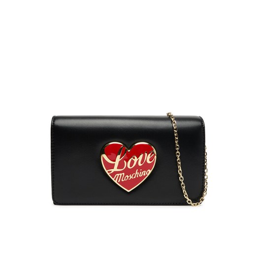 LOVE MOSCHINO Torebka JC4186PP1NLP0000 Czarny ze sklepu MODIVO w kategorii Kopertówki - zdjęcie 185022946