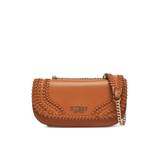 Guess Torebka Tatum HWNG96 67210 Brązowy ze sklepu MODIVO w kategorii Kopertówki - zdjęcie 185022975