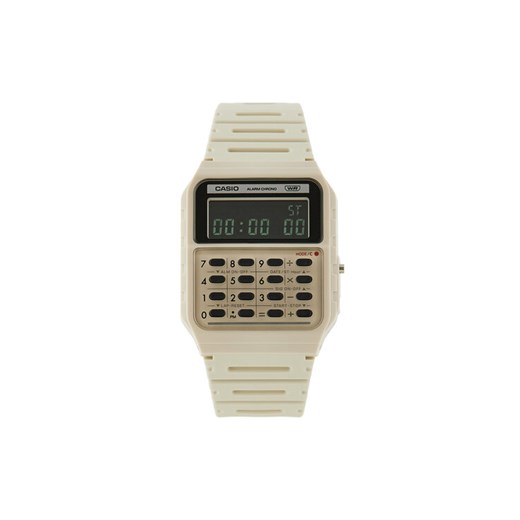 Casio Zegarek Vintage CA-53WB-8BEF Écru ze sklepu MODIVO w kategorii Zegarki - zdjęcie 185023058