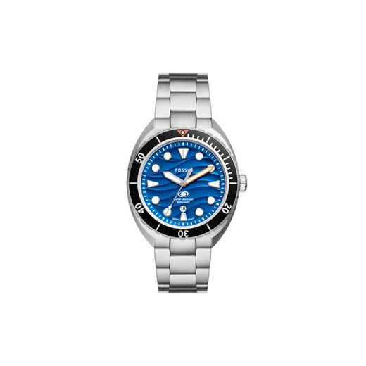 Fossil Zegarek Breaker FS6064 Niebieski ze sklepu MODIVO w kategorii Zegarki - zdjęcie 185023137