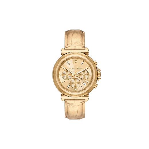 Michael Kors Zegarek Maren MK7508 Złoty ze sklepu MODIVO w kategorii Zegarki - zdjęcie 185023219