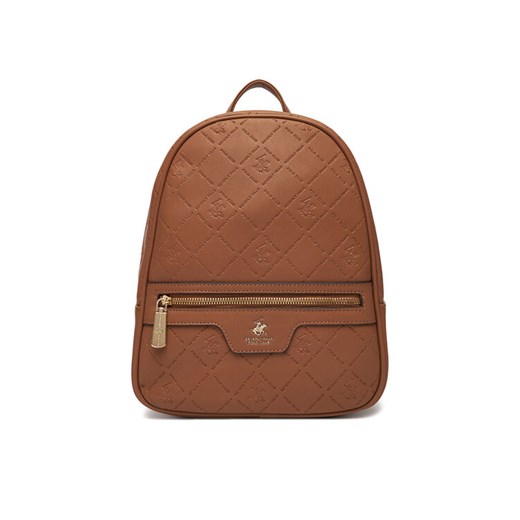 Beverly Hills Polo Club Plecak C-BHPC-H-002-08 Brązowy ze sklepu MODIVO w kategorii Plecaki - zdjęcie 185023375