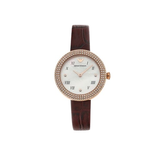 Emporio Armani Zegarek AR11357 Czerwony ze sklepu MODIVO w kategorii Zegarki - zdjęcie 185023427