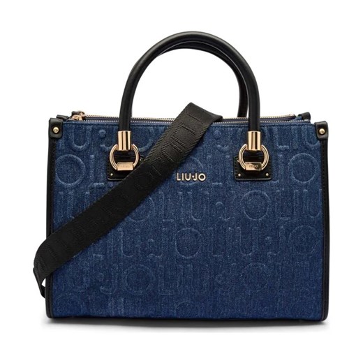 Liu Jo Jeansowy kuferek BOSTON MANH ze sklepu Gomez Fashion Store w kategorii Kuferki - zdjęcie 185027678