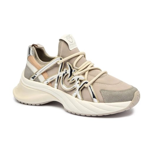 Pinko Sneakersy ARIEL 01 | z dodatkiem skóry ze sklepu Gomez Fashion Store w kategorii Buty sportowe damskie - zdjęcie 185027679