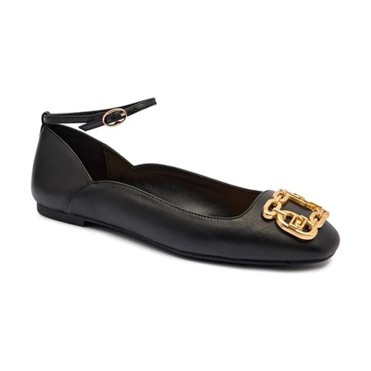Liu Jo Skórzane baleriny BRIGITTE 01 ze sklepu Gomez Fashion Store w kategorii Balerinki - zdjęcie 185027687