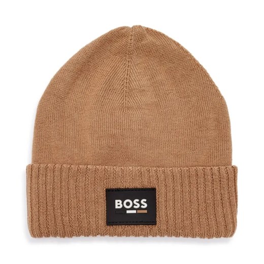 BOSS Kidswear Czapka | z dodatkiem wełny ze sklepu Gomez Fashion Store w kategorii Czapki dziecięce - zdjęcie 185027716