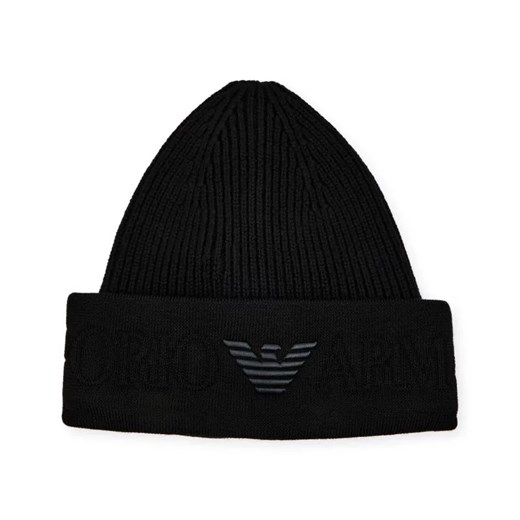 Emporio Armani Wełniana czapka ze sklepu Gomez Fashion Store w kategorii Czapki zimowe męskie - zdjęcie 185027788