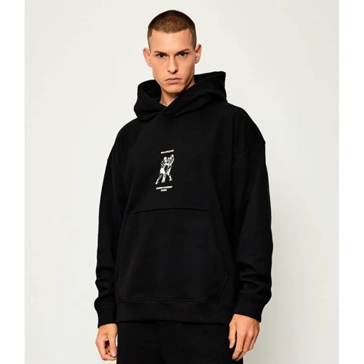 HUGO Bluza Duwrestie | Oversize fit ze sklepu Gomez Fashion Store w kategorii Bluzy męskie - zdjęcie 185027958