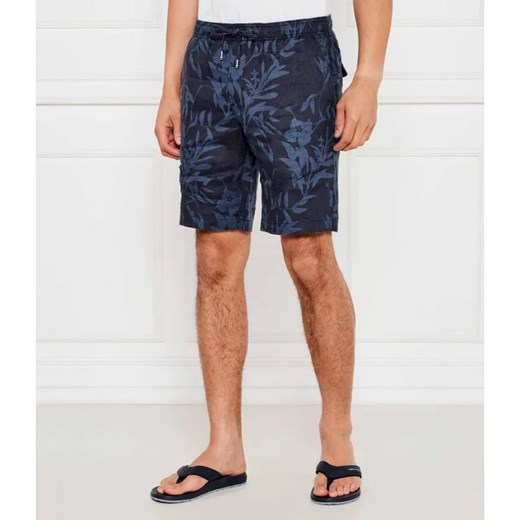 Tommy Hilfiger Lniane szorty HARLEM | Regular Fit ze sklepu Gomez Fashion Store w kategorii Spodenki męskie - zdjęcie 185027959