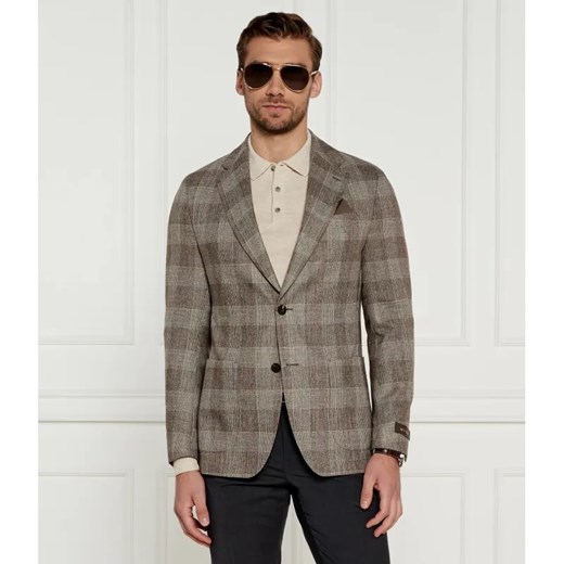 Windsor Wełniana marynarka 13 Giorno | Shaped fit | z dodatkiem kaszmiru ze sklepu Gomez Fashion Store w kategorii Marynarki męskie - zdjęcie 185028898