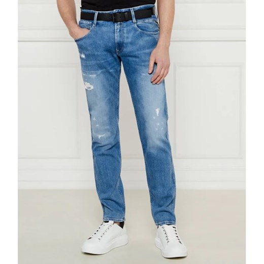 Replay Jeansy ANBASS | Slim Fit ze sklepu Gomez Fashion Store w kategorii Jeansy męskie - zdjęcie 185028968