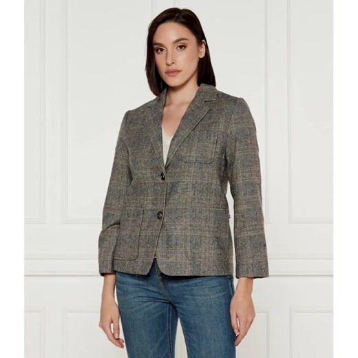 Tommy Hilfiger Wełniana marynarka | Loose fit ze sklepu Gomez Fashion Store w kategorii Marynarki damskie - zdjęcie 185028977