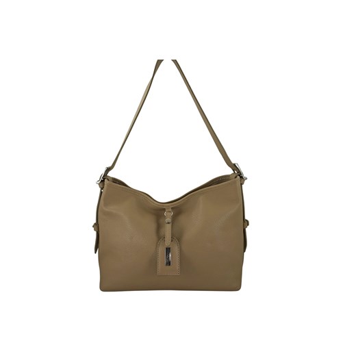 Codzienna torebka damska na ramię - Beżowa ze sklepu butyolivier w kategorii Torebki worki - zdjęcie 185029458