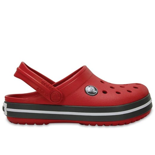 Klapki Crocs Toddler Crocband Clog 207005-6IB - czerwone ze sklepu streetstyle24.pl w kategorii Klapki dziecięce - zdjęcie 185029665