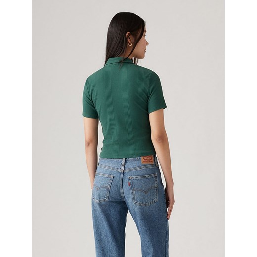 Levi's Koszulka polo w kolorze zielonym M okazyjna cena Limango Polska