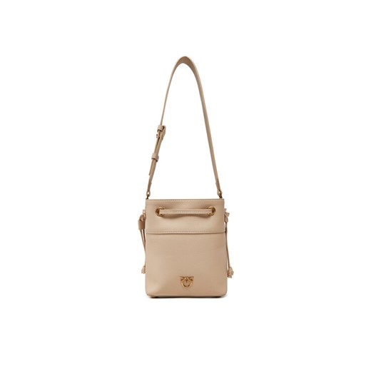 PINKO Torebka Secchiello Mini PE 25 PLTT 104303 A29Q Beżowy ze sklepu MODIVO w kategorii Torebki worki - zdjęcie 185030917